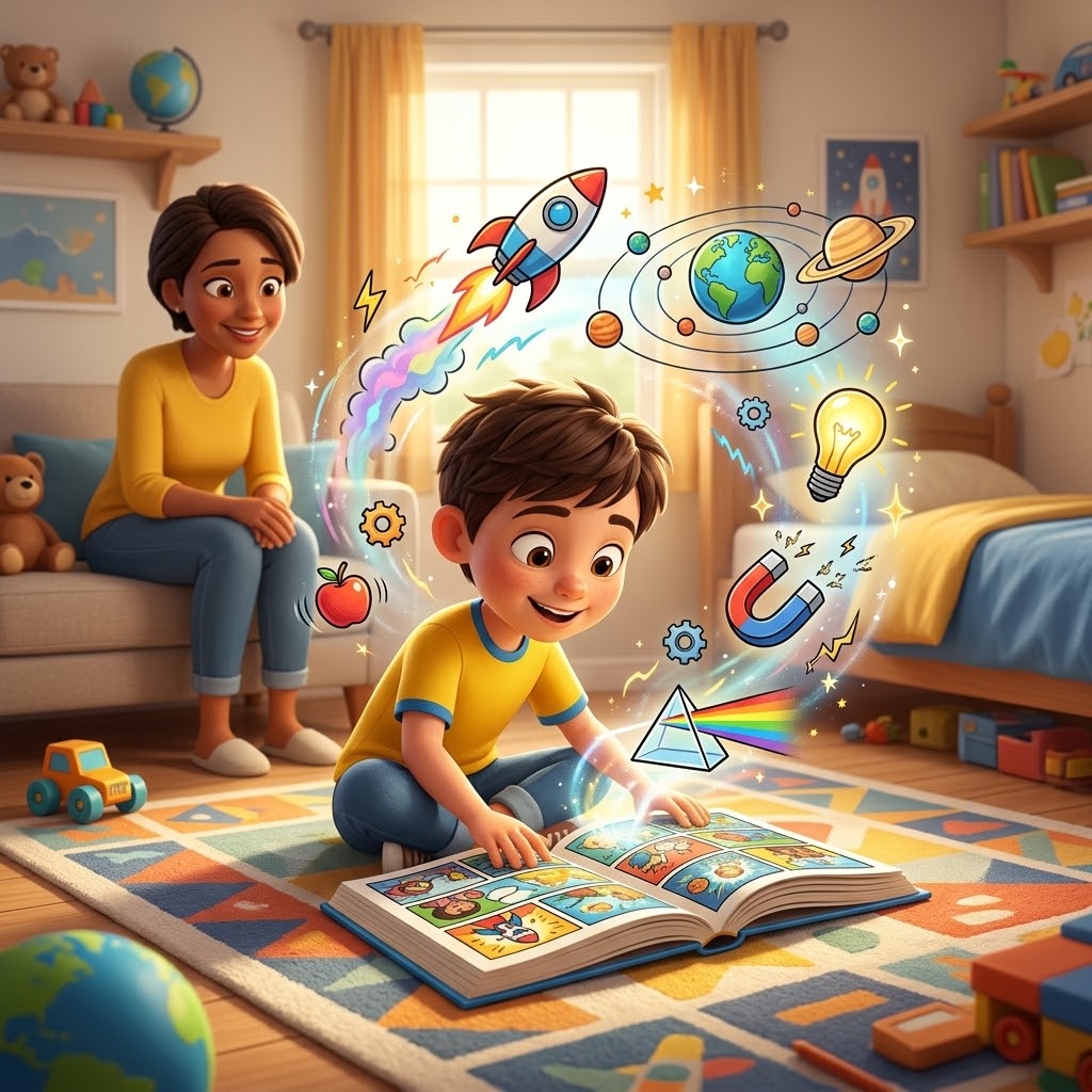 GIVE YOUR CHILD THE CURIOSITY TO EXPLORE, QUESTION & UNDERSTAND THE WORLD