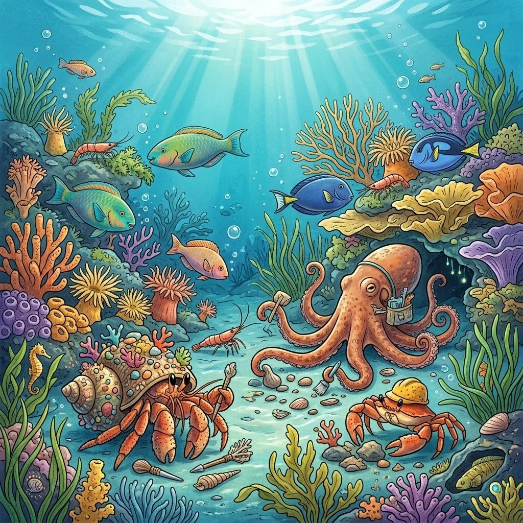 HELP YOUR CHILD DISCOVER THE INCREDIBLE WORLD BENEATH THE WAVES